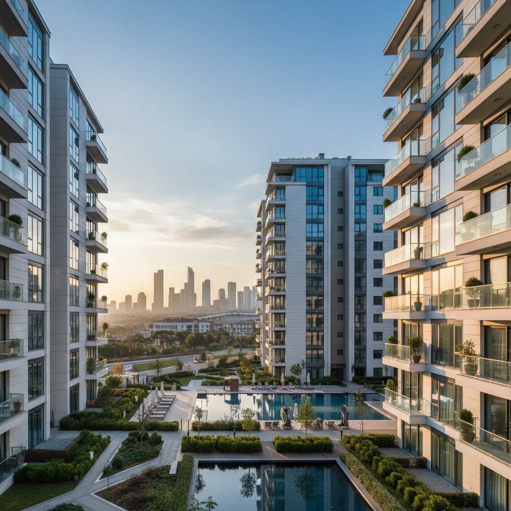 bahcesehir luxury apartments istanbul modern