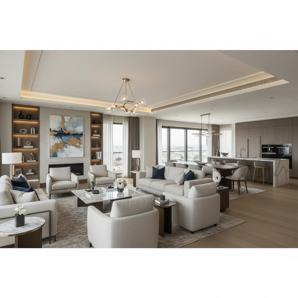 bahcesehir apartment interior luxury design