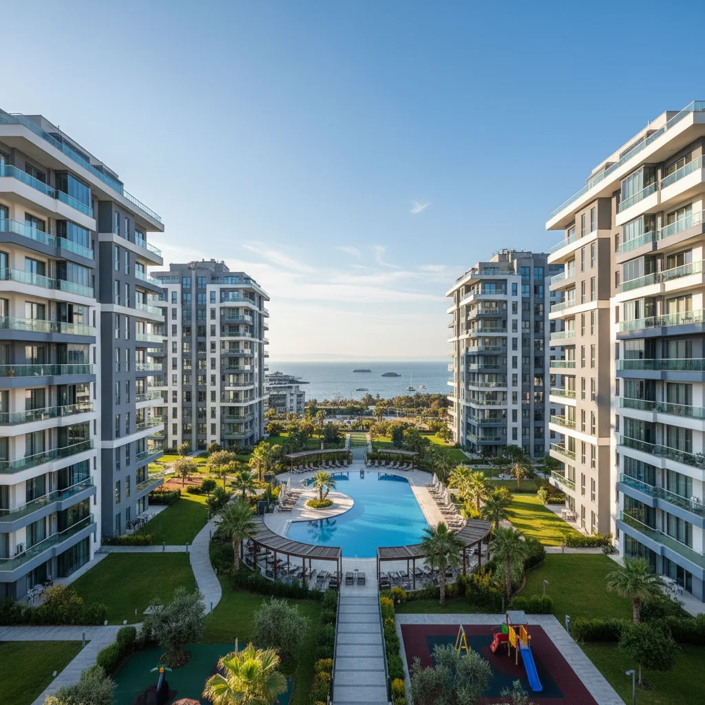 beylikduzu luxury apartments complex