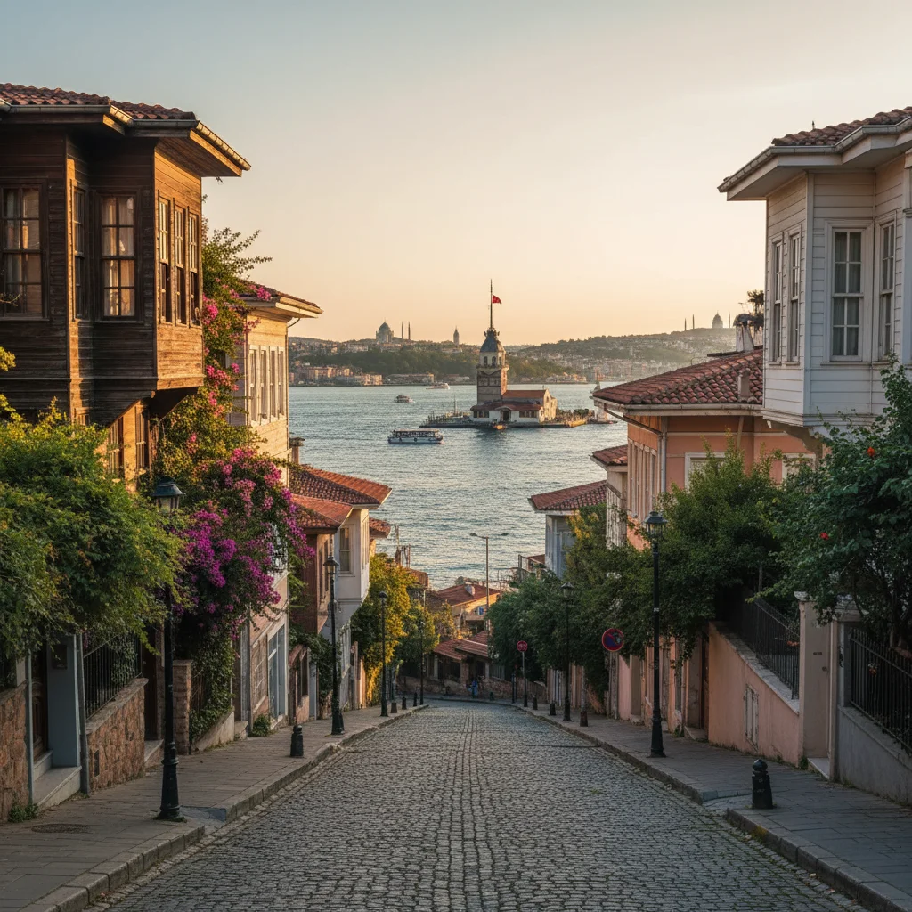 istanbul asian side quiet neighborhood bosphorus view