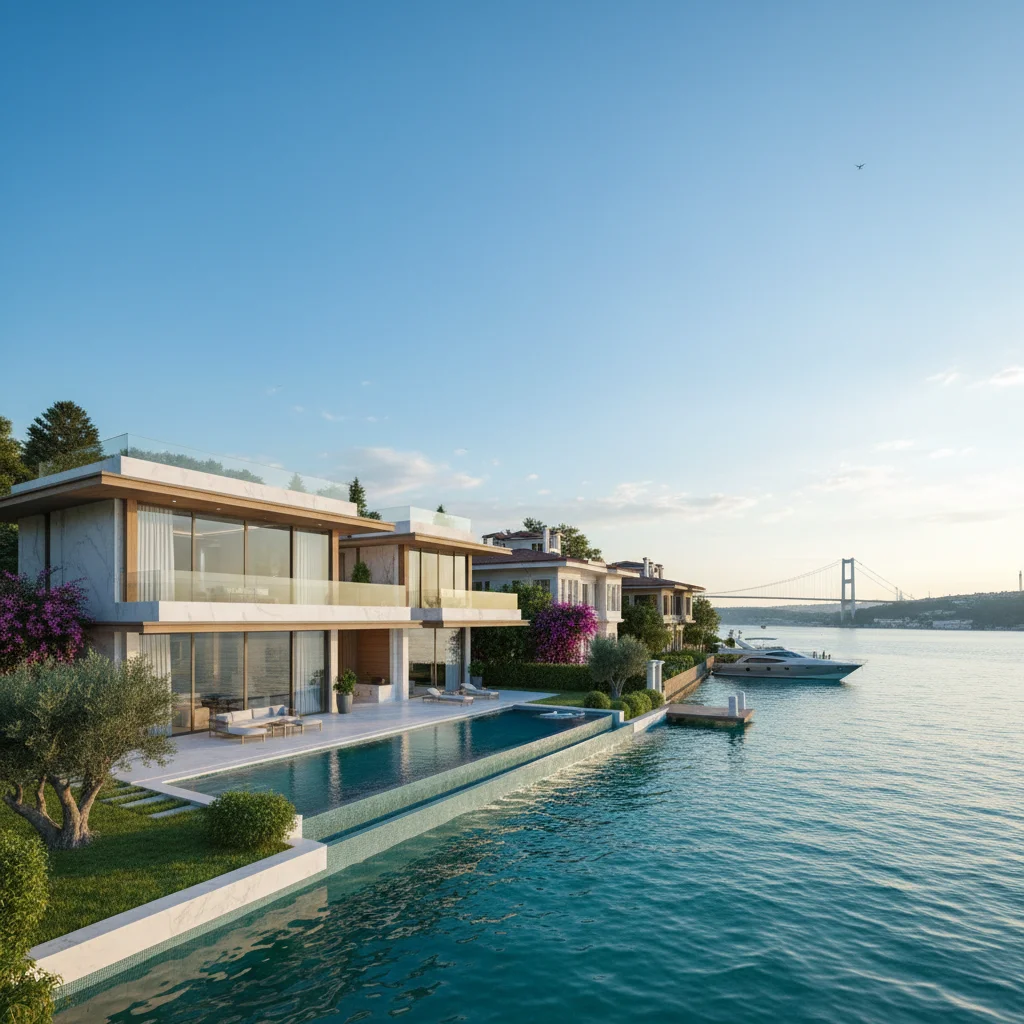 istanbul sarıyer boğaz villa luxury