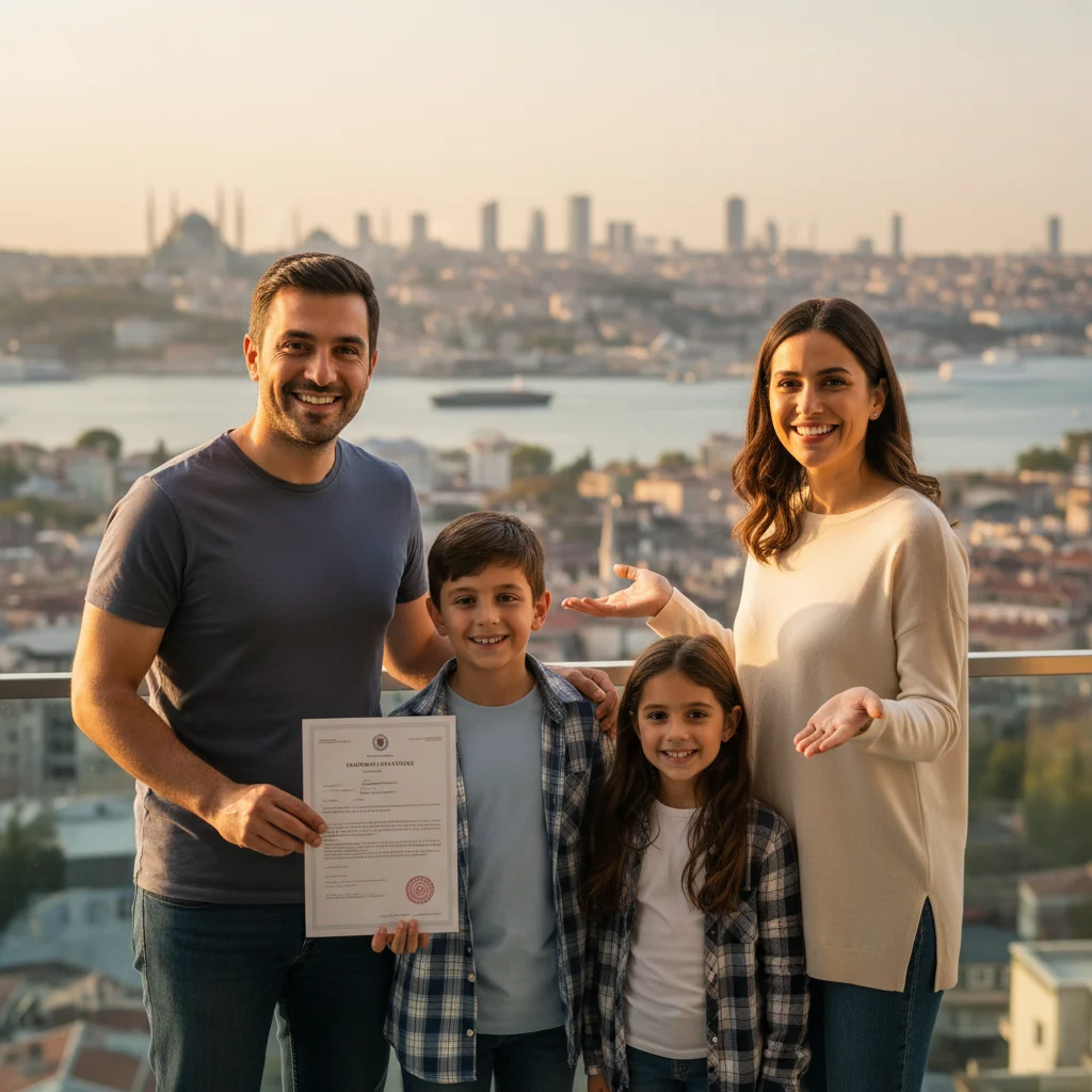 turkey family residency benefits