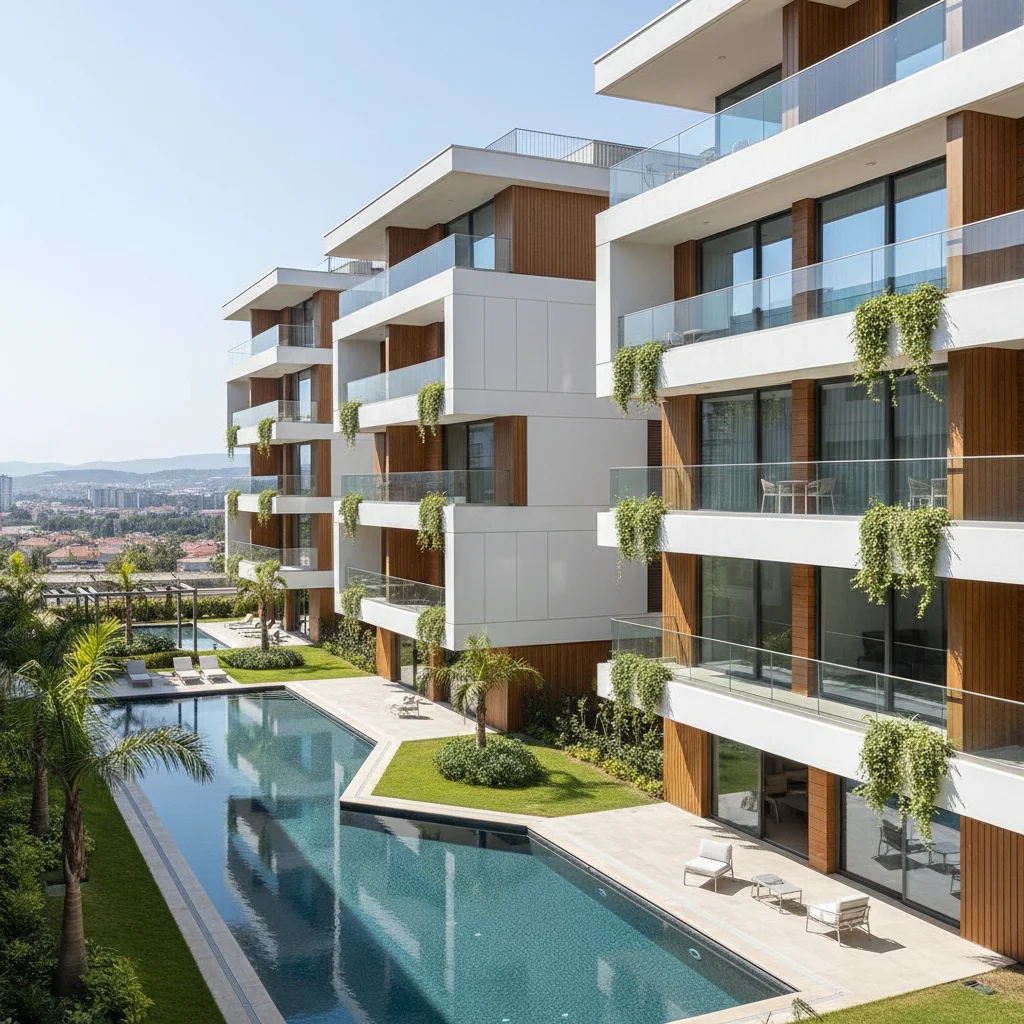bahcesehir luxury apartments modern design