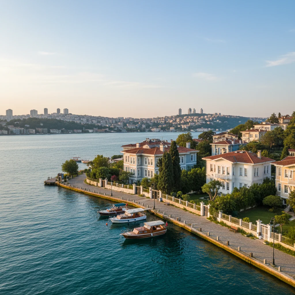 istanbul bosphorus quiet residential area